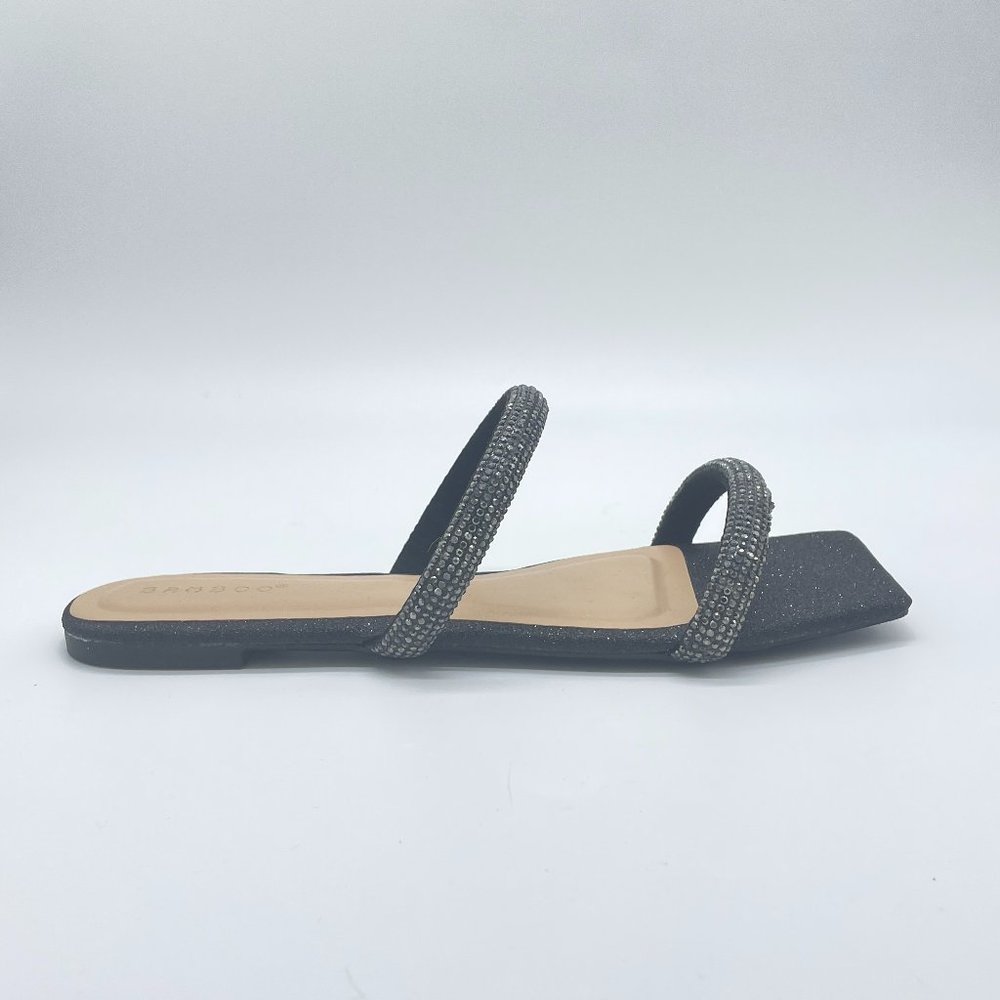 Block-53 Shiny and Glamorous Square-shaped Toe Box